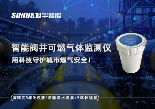 智能阀井可燃气体监测仪 ——用科技守护城市燃气安全！