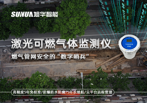 燃气管网安全的“数字哨兵”：激光可燃气体监测仪